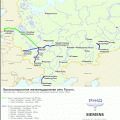 Highspeed Rail Network of Russia